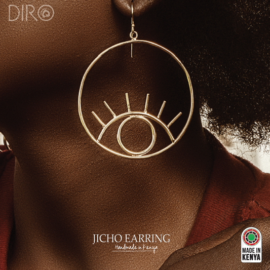 Jicho Earrings - Diro Kenya